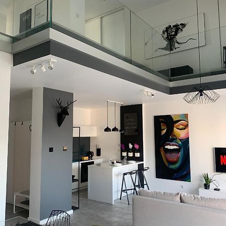 罗兹Two-Levels Penthouse With A Garden In The City Center公寓 外观 照片