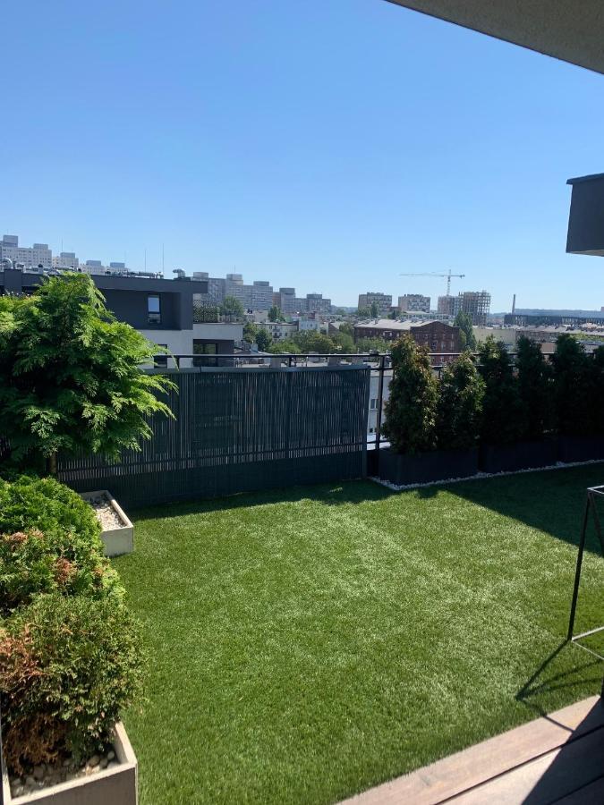 罗兹Two-Levels Penthouse With A Garden In The City Center公寓 外观 照片