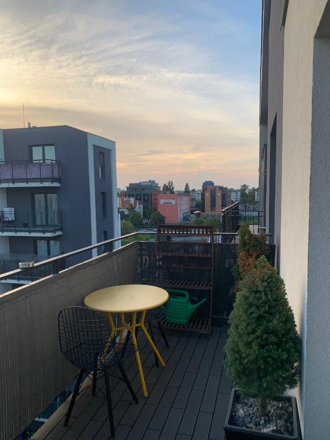 罗兹Two-Levels Penthouse With A Garden In The City Center公寓 外观 照片