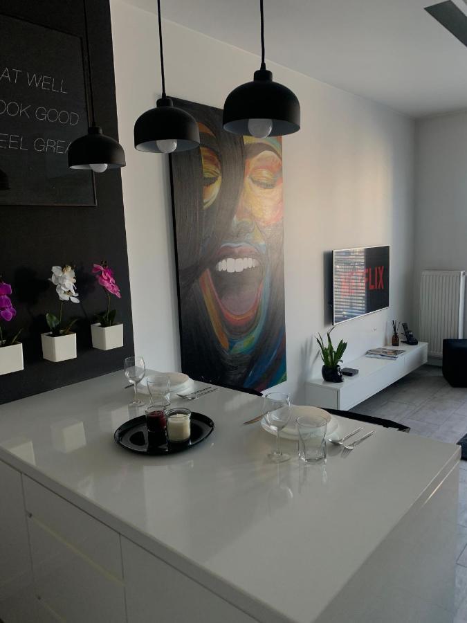 罗兹Two-Levels Penthouse With A Garden In The City Center公寓 外观 照片