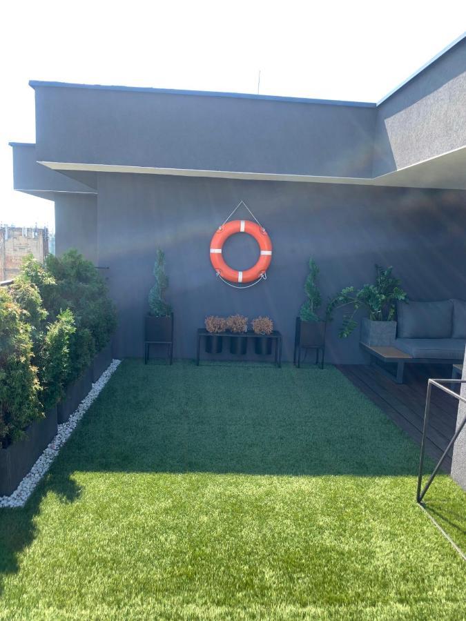 罗兹Two-Levels Penthouse With A Garden In The City Center公寓 外观 照片