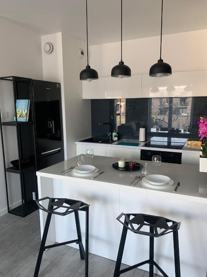 罗兹Two-Levels Penthouse With A Garden In The City Center公寓 外观 照片